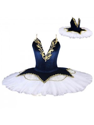 Vestito Tutù Saggio Danza Romantico Bicolore Fata Ballet Donna Bambina DANC285